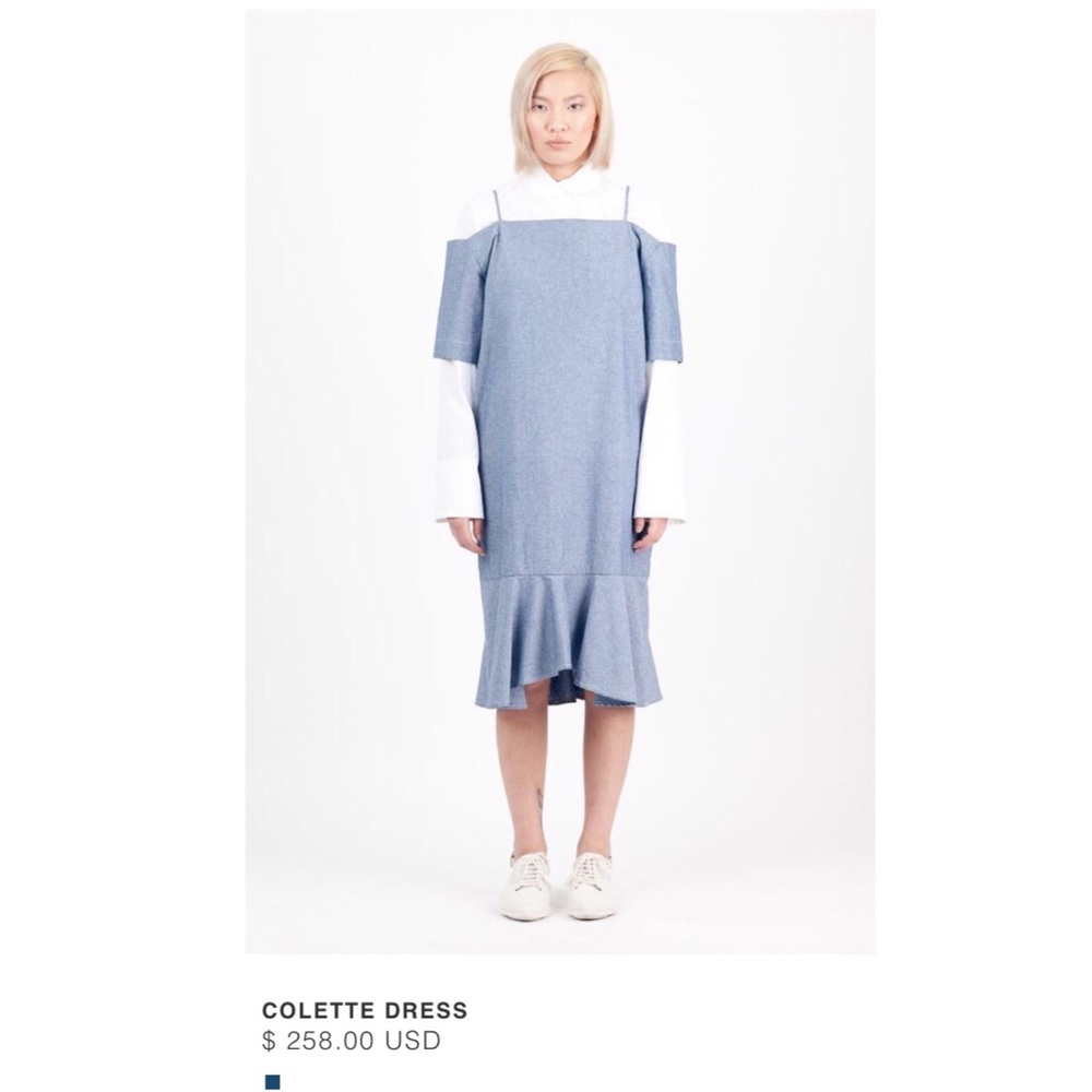 Toit Volant Minimalist Frill Dress